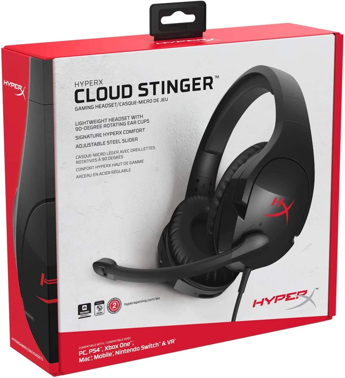 HyperX Cloud Stinger – Gaming Headset HyperX Cloud Stinger – Gaming Headset
